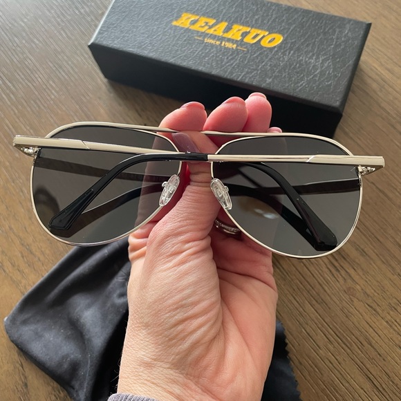 Keakuo Aviator Sunglasses - Picture 3 of 4